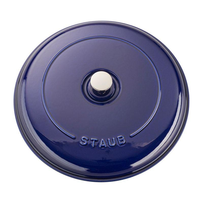 Staub Cast Iron Braiser, Dutch Oven, 3.5-Quart, Serves 3-4