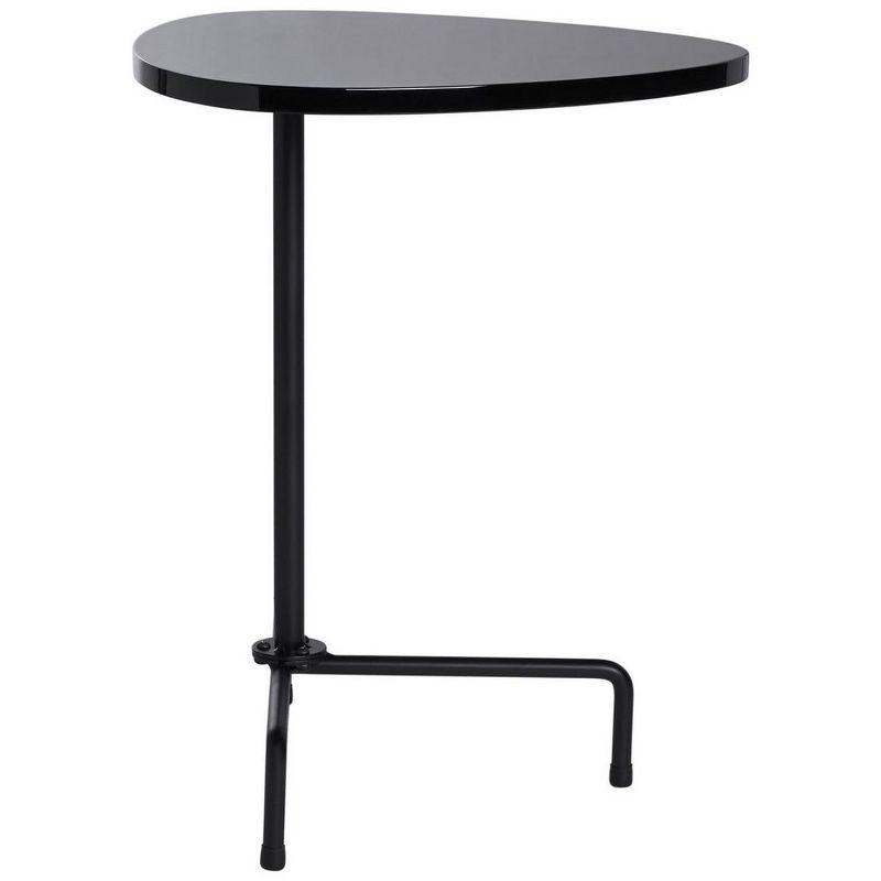 Berlin Tripod Side Table - ACC4207B - Black/Black - Safavieh