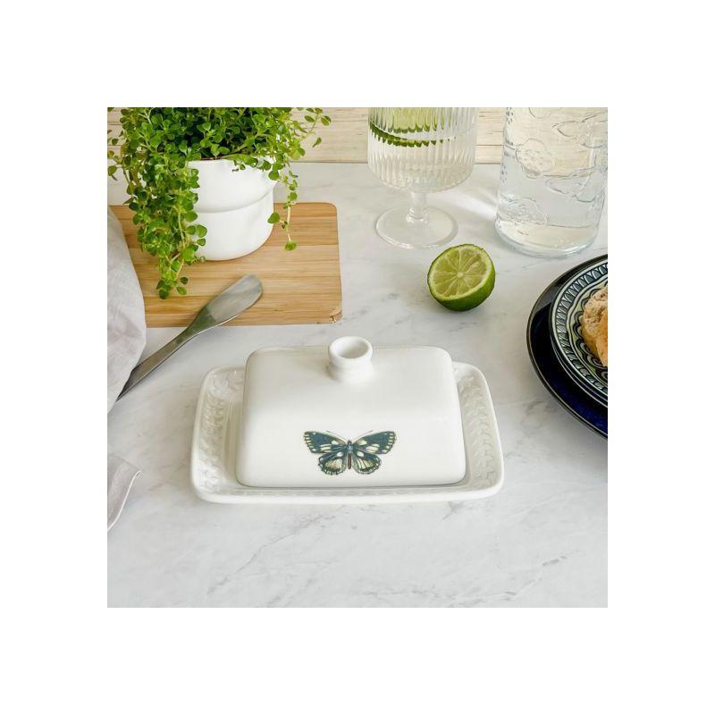 Portmeirion Botanic Garden Harmony Covered Butter Dish