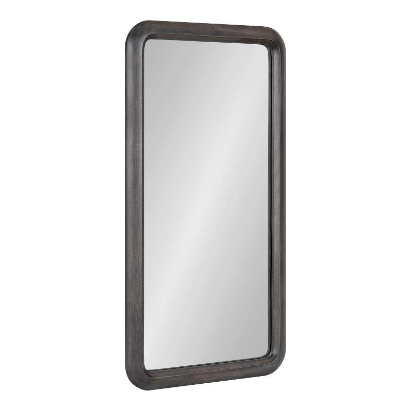 Kate and Laurel Pao Framed Wood Wall Mirror