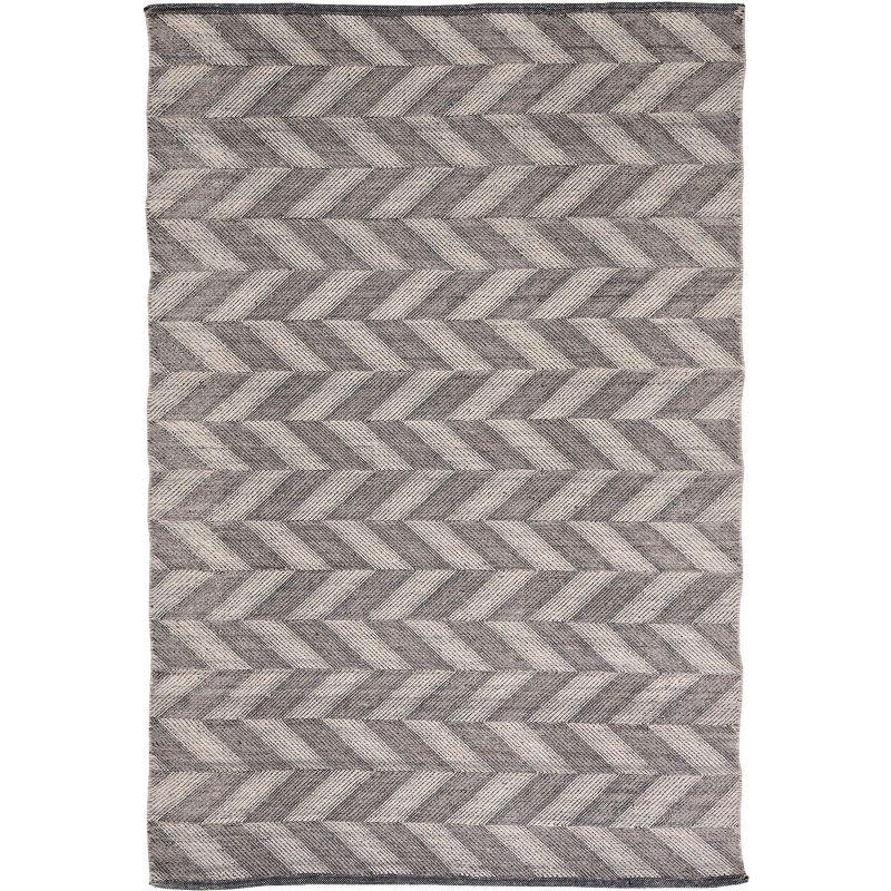 Kilim KLM730 Hand Woven Area Rug - Grey/Ivory - 5'x8' - Safavieh.