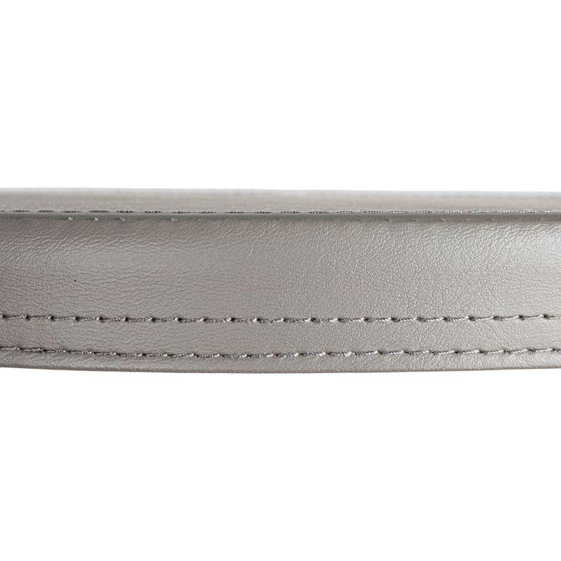 Floral Nestable Hat Boxes with Faux Leather Lids, Cream and Blue, Set of 3