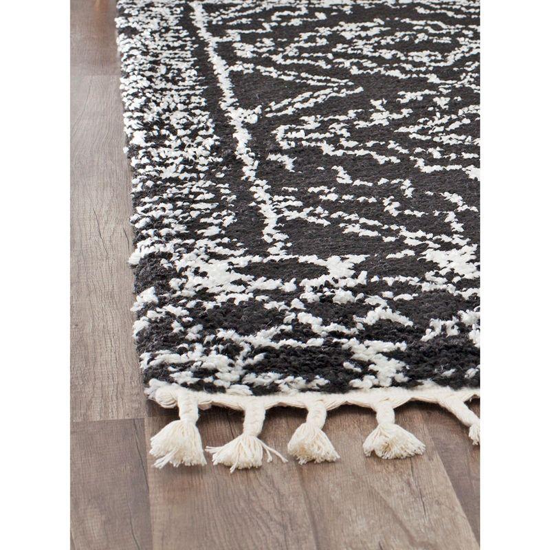 Mason Shag Tribal Sable Area Rug