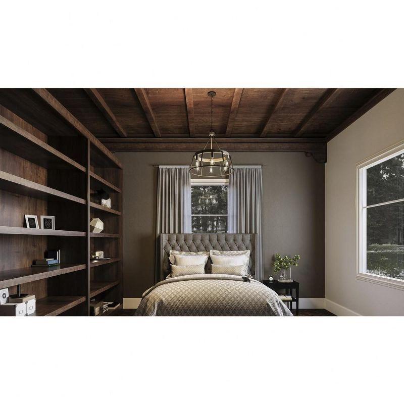 Quoizel Lighting Brockton 6 - Light Chandelier in  Grey Ash