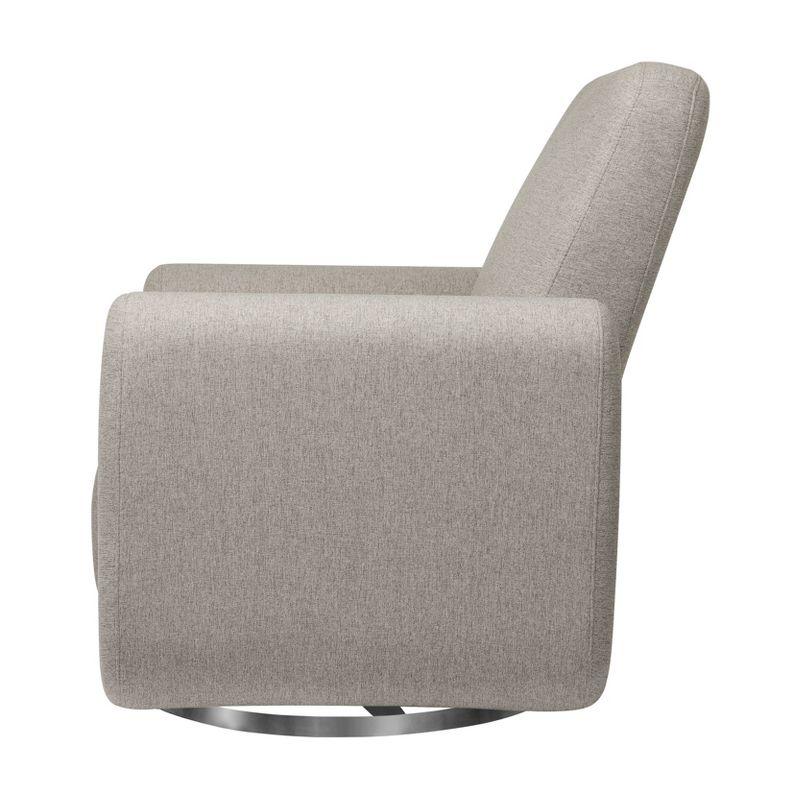 Gray Eco-Performance Extra Wide Swivel Glider Chair