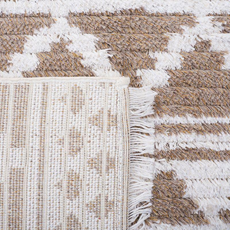 Augustine AGT847 Machine Made Indoor Area Rug - Taupe/Ivory - 9'x12' - Safavieh