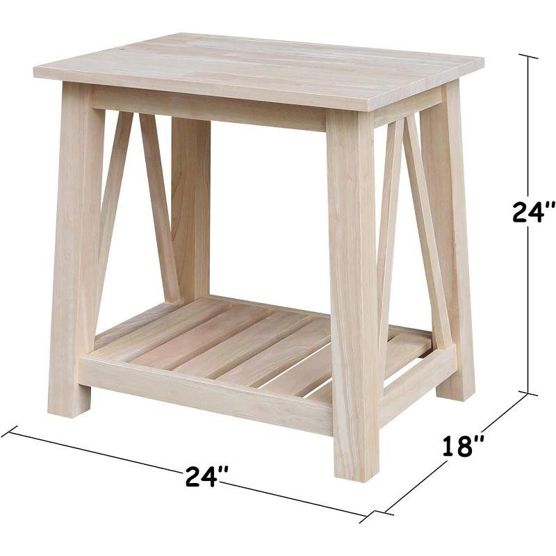 International Concepts Surrey End Table