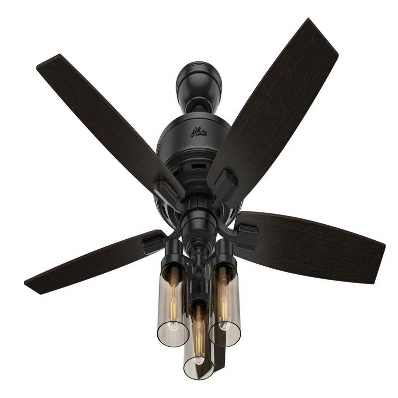 52" Bennett 5 - Blade Standard Ceiling Fan With Light Kit