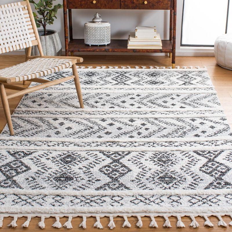 Moroccan Tassel Shag MTS630 Power Loomed Area Rug  - Safavieh