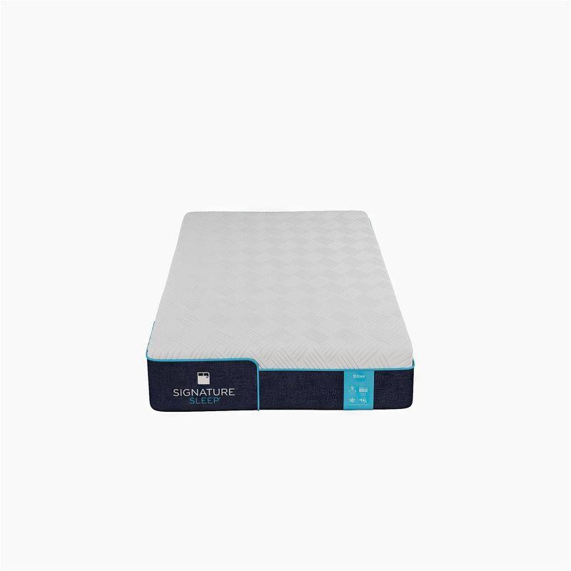 Signature Sleep Bliss 8" Charcoal Cool Gel Memory Foam Mattress