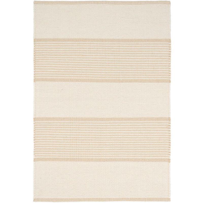 La Mirada Wheat Handwoven Cotton Rug