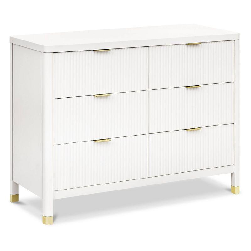 Brimsley Tambour 6 - Drawer Assembled Dresser