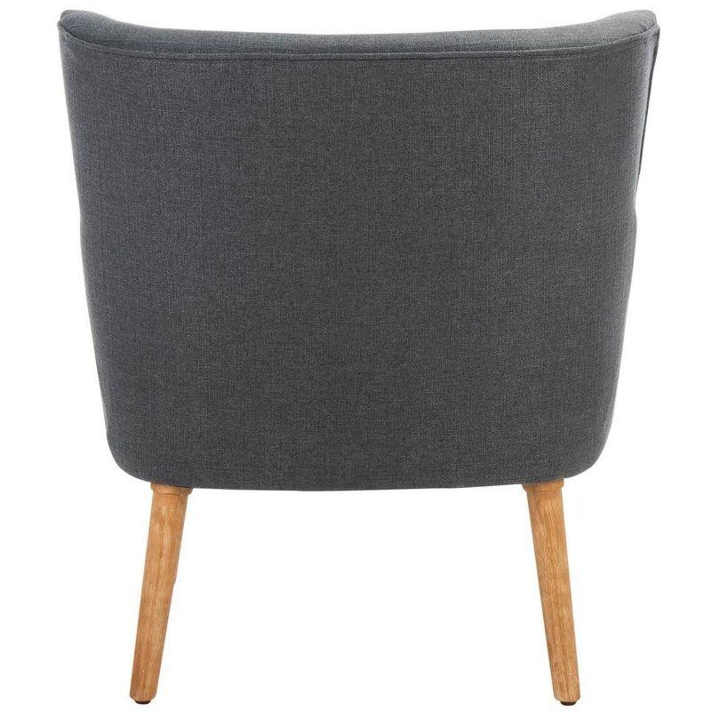 Delfino Accent Chair - ACH4009 - Dark Grey - Safavieh