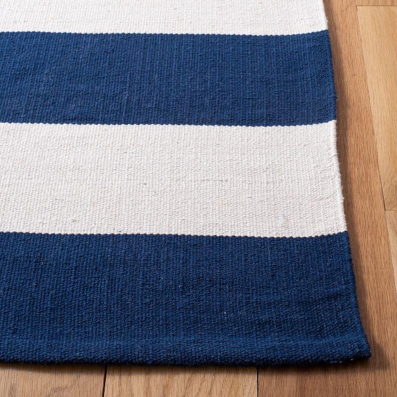 Montauk MTK712 Hand Woven Indoor Runner Rug - Navy/Ivory - 2'3"x11'7" - Safavieh