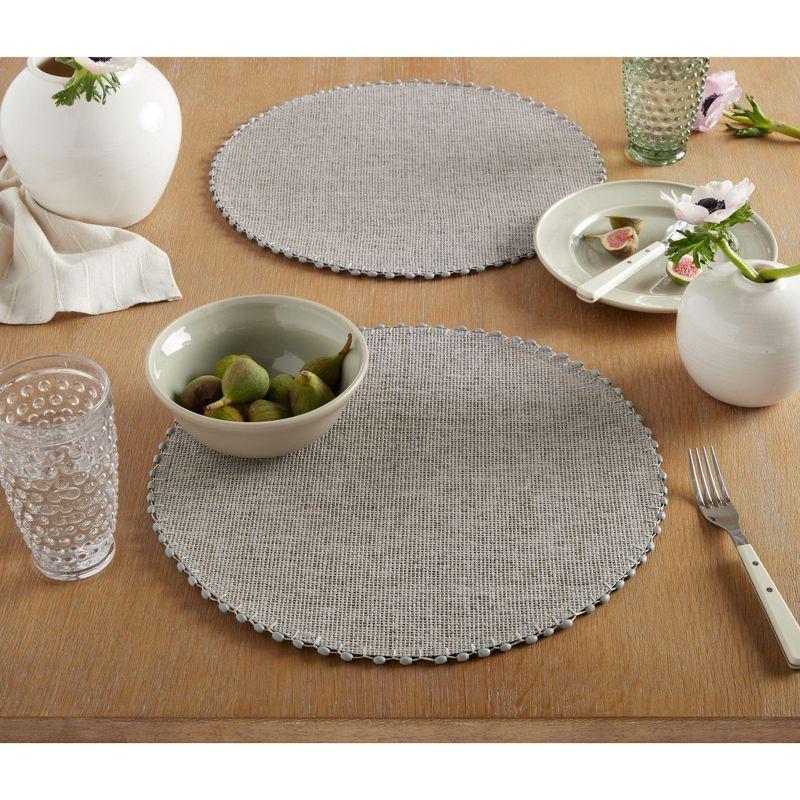 Martha Stewart Martha Stewart Woven Water Resistant Lindos Placemat (Set of 6)