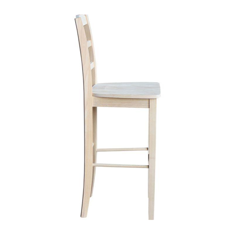 International Concepts Madrid Bar Height Stool - 30 inches Seat Height