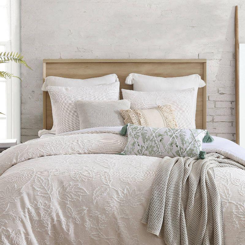 Peri Home Folky Floral Comforter Set Amber Gold (Set of 3)
