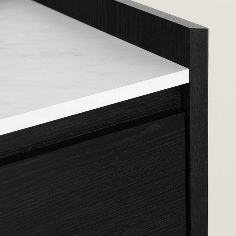 Hype 2 Drawer End Table with Storage