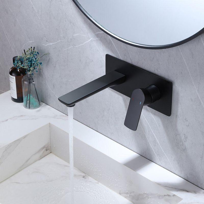 Wall Mounted Optional Single-handle Bathroom Faucet