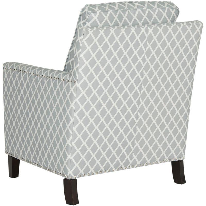 Buckler Arm Chair - MCR4613 - Grey/White - Safavieh