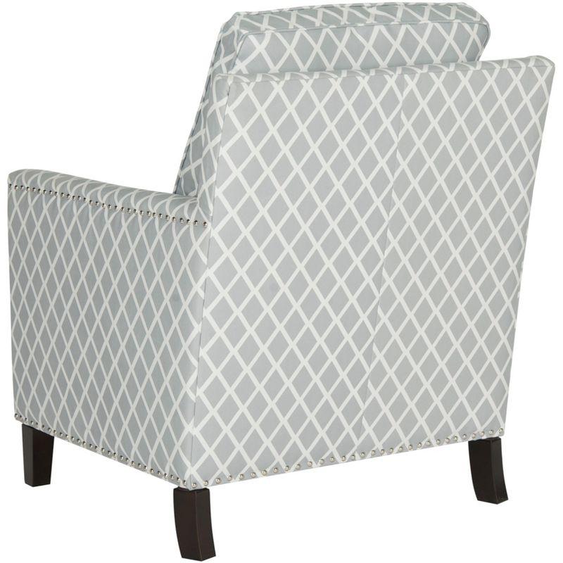 Buckler Club Chair with Nail Heads  - Safavieh