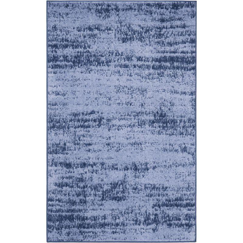 Nourison Essentials 3' x 5' Denim Modern Indoor/Outdoor Rug
