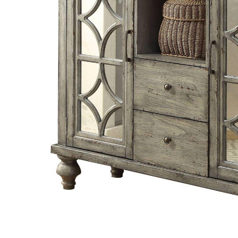 NTYUNRR Velika 48'' Solid Wood Console Table with 2 Drawers