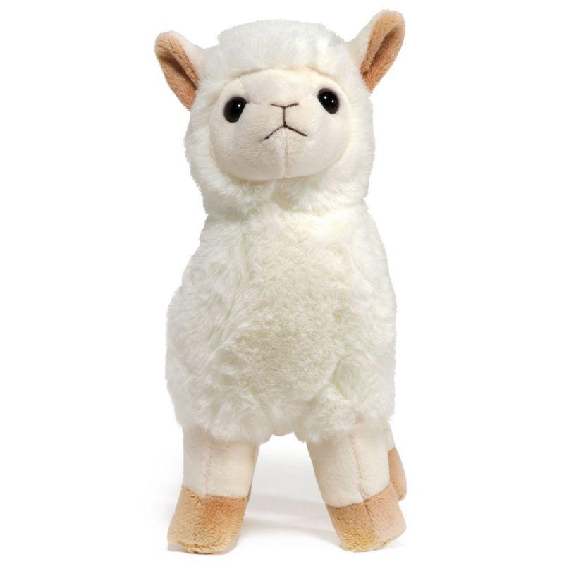 Bearington Alma Plush Stuffed Animal Llama for Boys and Girls, 10 inches