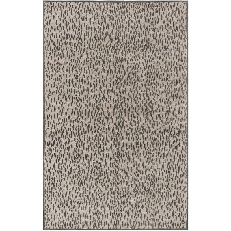 Marbella MRB657 Hand Loomed Area Rug - Light Grey/Dark Grey - 5'x8' - Safavieh.