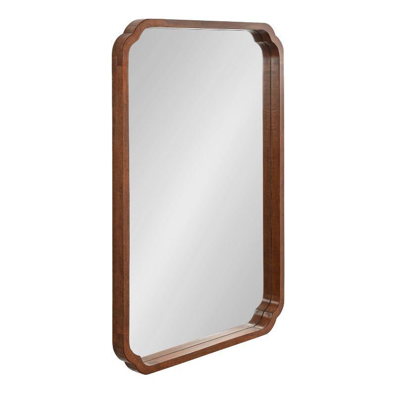 Marston Wood Framed Decorative Wall Mirror - Kate & Laurel All Things Decor