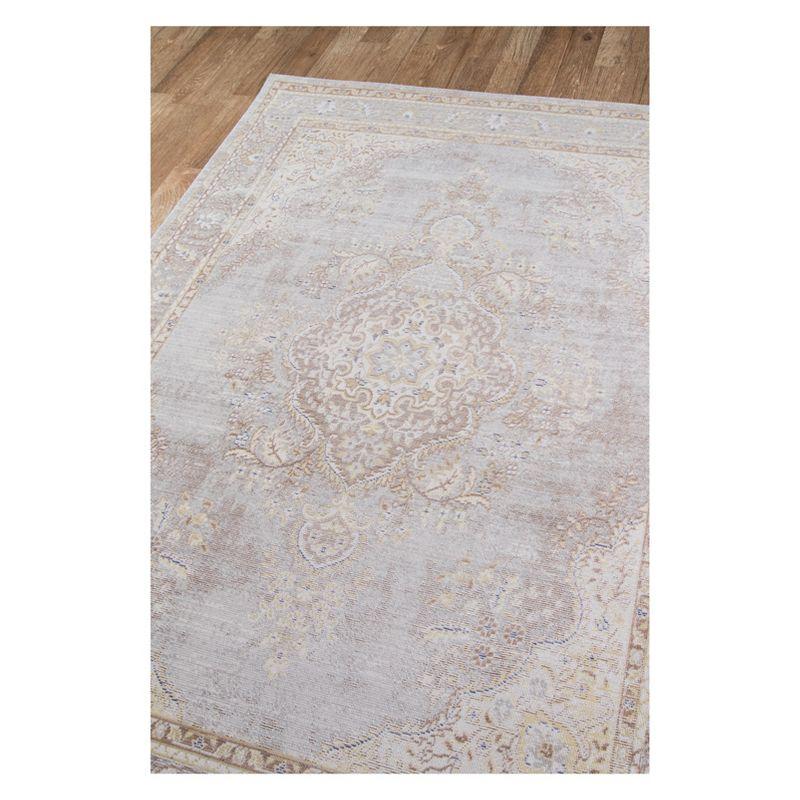 Isabella Charli Medallion Loomed Accent Rug - Momeni