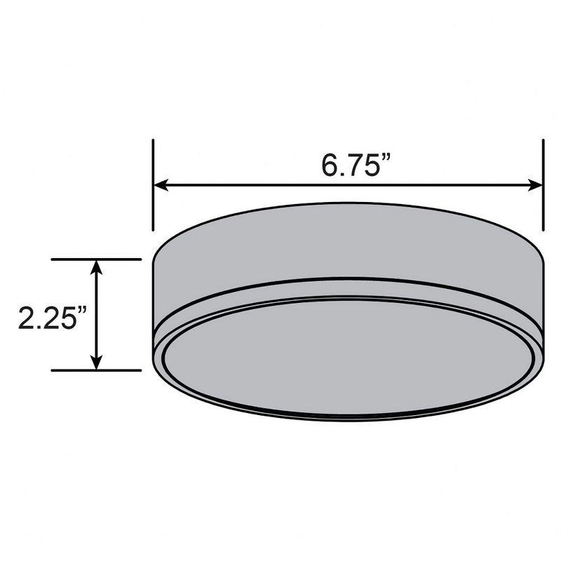 Access Lighting Beat 1 - Light Flush Mount in  Black