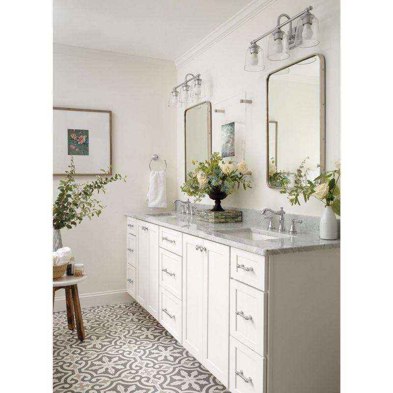 Cassidy Widespread Bathroom Faucet 3 Hole, 2-handle Bathroom Sink Faucet with Drain Assembly