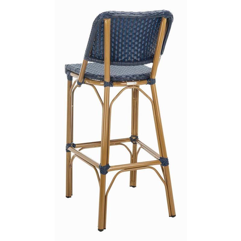 Deltana Bar Stool Brown (Indoor/Outdoor)  - Safavieh