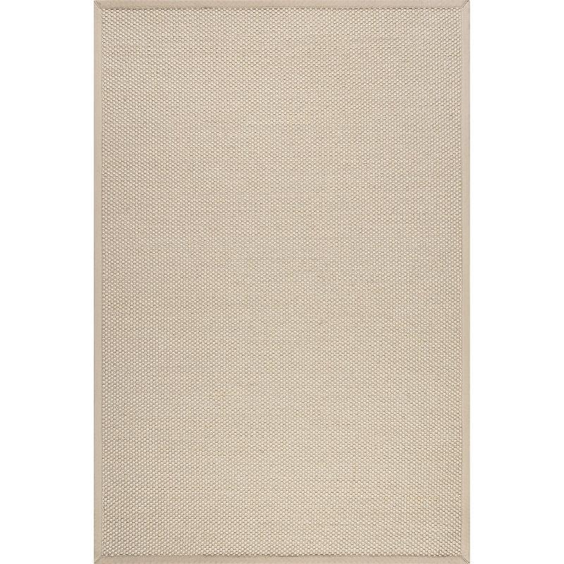 Proper Sisal and Wool Tan Area Rug