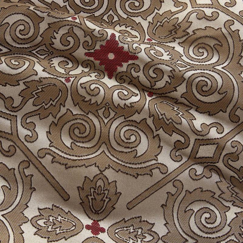 Madison Park Donovan 7 Piece Jacquard Comforter Set with Throw Pillows
