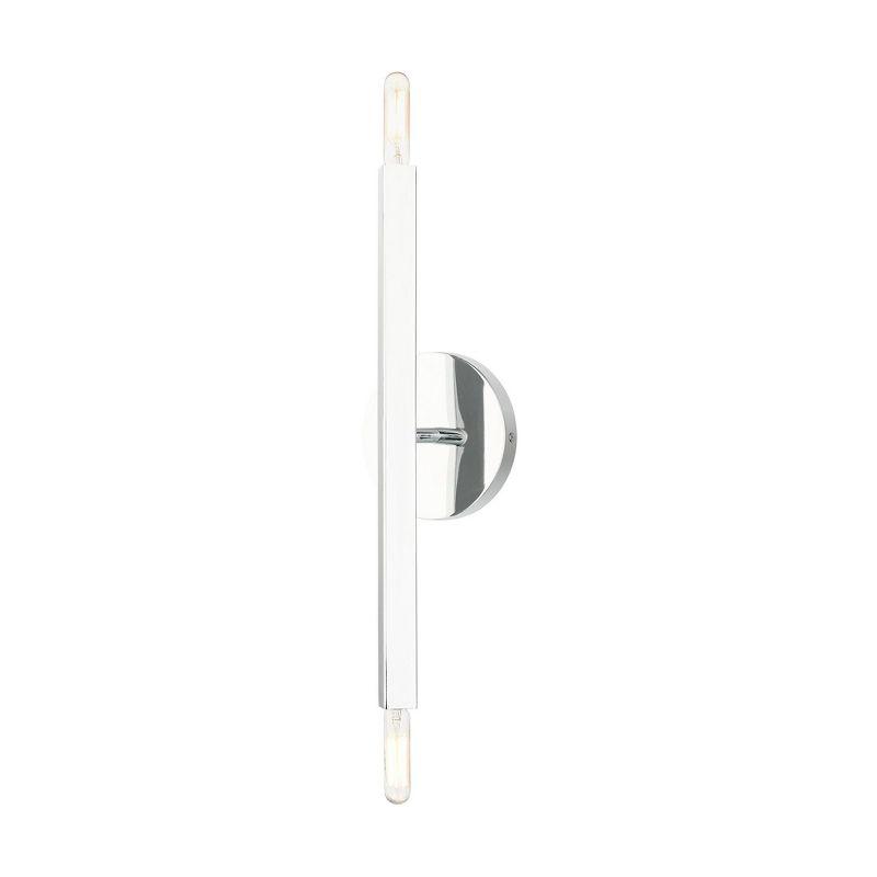 Livex Lighting Moco 2 - Light Wall Light in  Polished Chrome