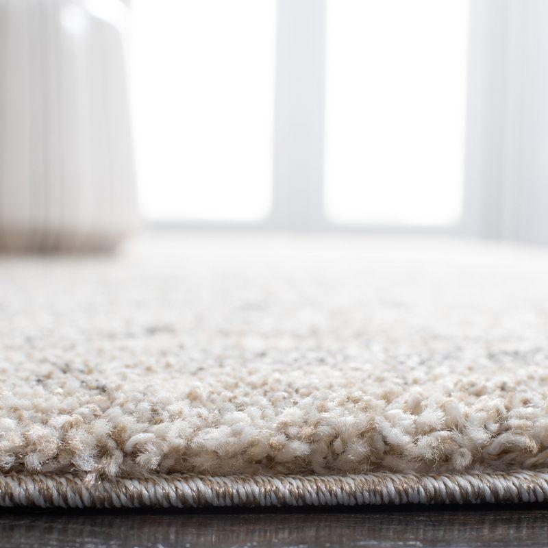 Retro RET2133 Power Loomed Indoor Area Rug - 6'x6' - Ivory/Dark Grey - Safavieh