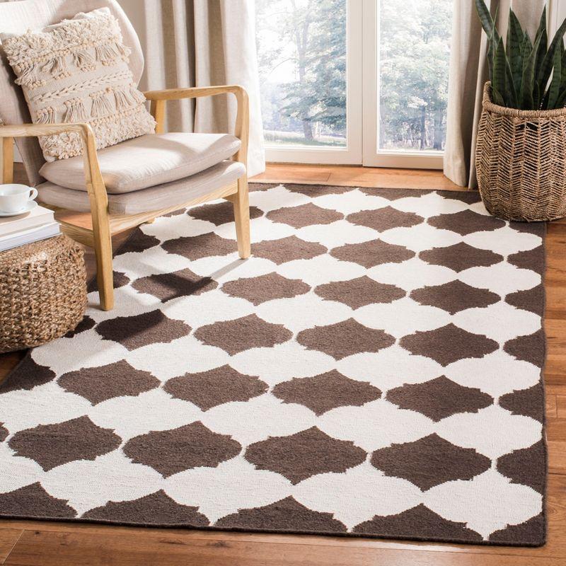 Dhurries DHU624 Hand Woven Area Rug  - Safavieh