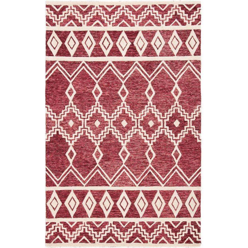 Abstract ABT851 Hand Tufted Area Rug  - Safavieh