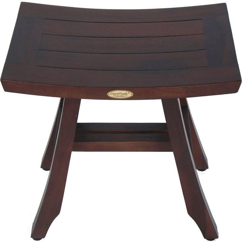 18" Satori DT100 Wide Teak Shower Transfer Bench/Seat - EcoDecors