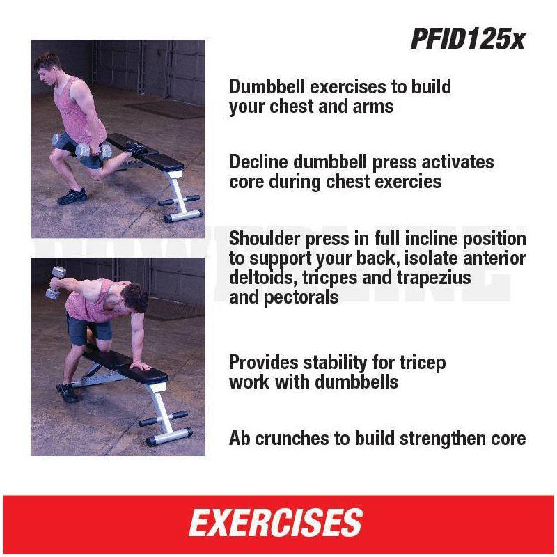 Powerline Adjustable Weight Bench