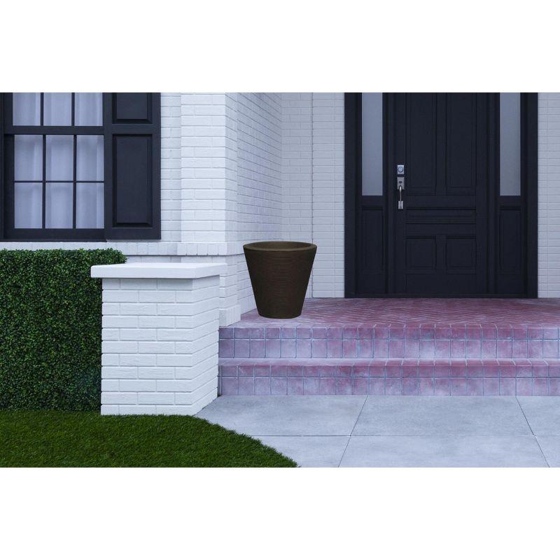 Madison Indoor/Outdoor Modern Round Planter