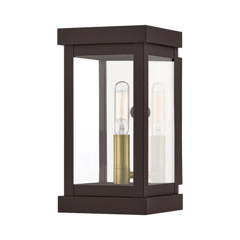 Livex Lighting Hopewell 1 - Light Wall Light in  Bronze