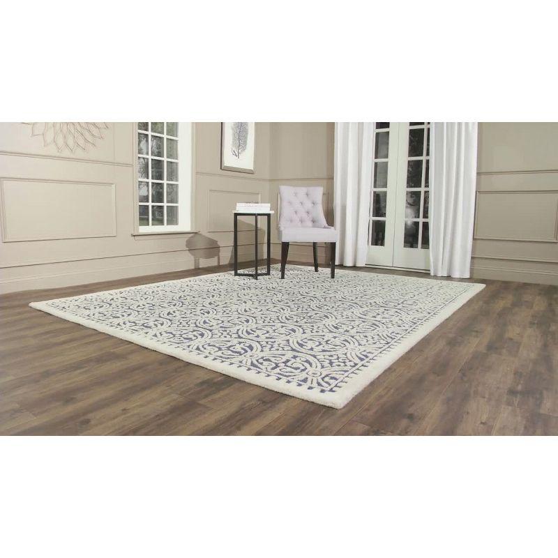 Cambridge CAM123 Hand Tufted Area Rug  - Safavieh