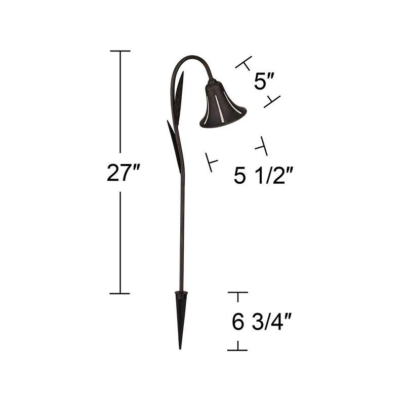 John Timberland Tulip Low Voltage 27" High LED Landscape Light