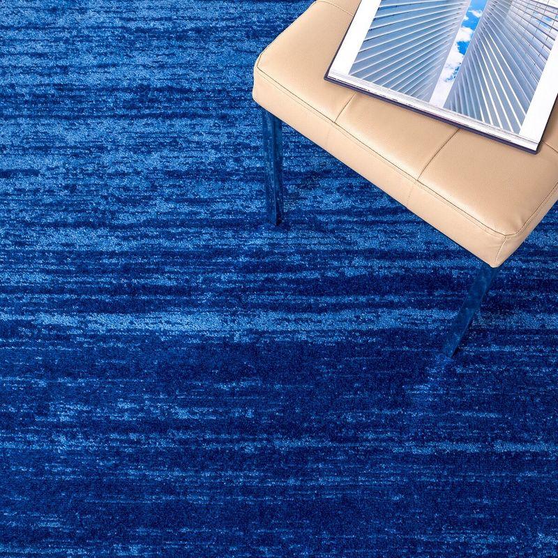 Adirondack ADR113 Machine Made Indoor Runner - Light Blue/Dark Blue - 2'-6"x8' - Safavieh