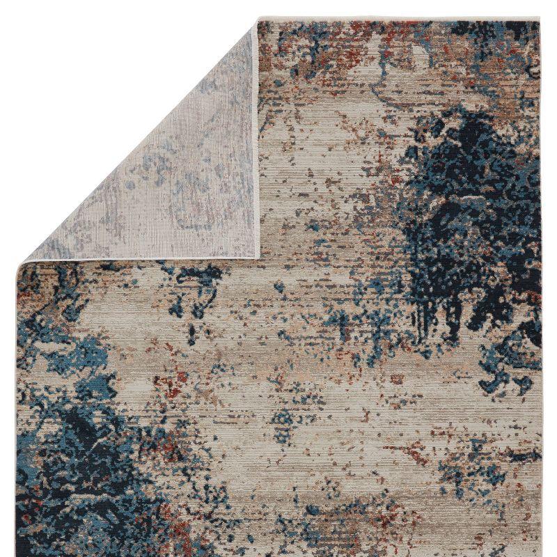 Terrior Abstract Area Rug Blue/Red - Jaipur Living