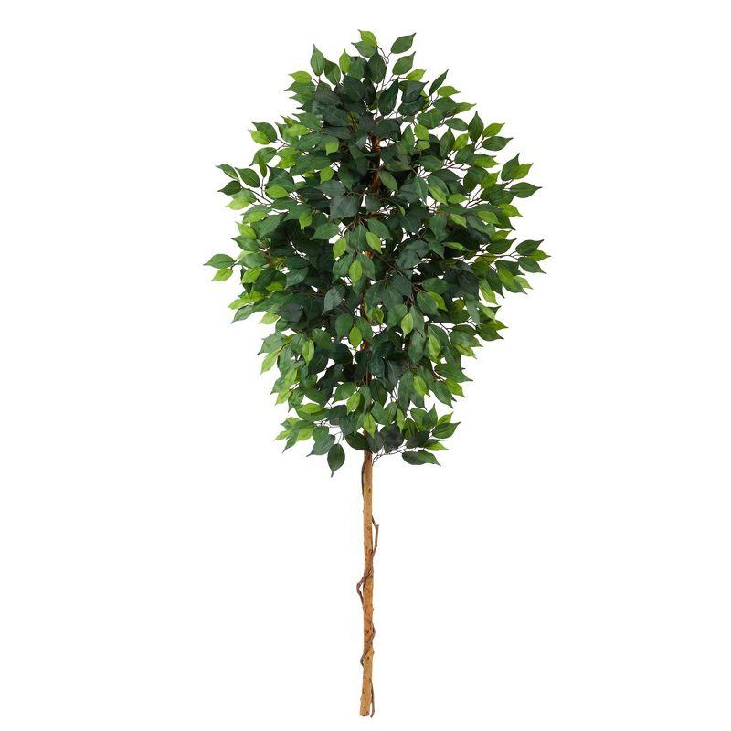 Nearly Natural 6-ft Ficus Artificial Tree (No Pot)