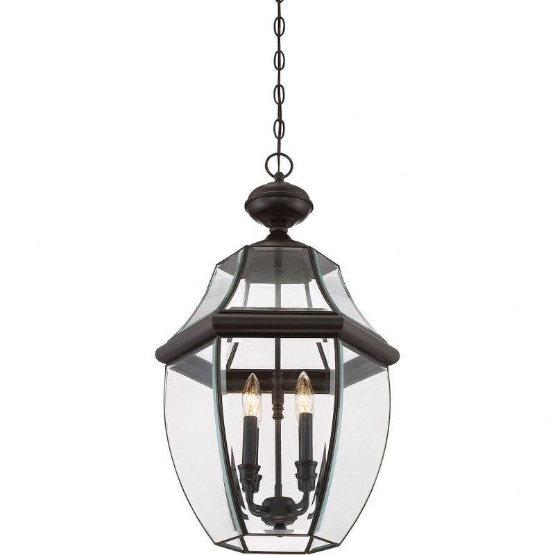 Quoizel Lighting Newbury 4 - Light Pendant in  Medici Bronze